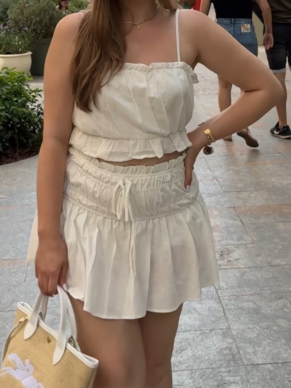 Hyfve white skirt set - Picture 3 of 5